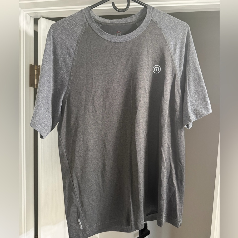Travis Mathew Dark Gray Short Sleeve Tee